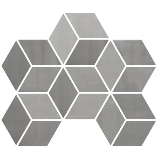 [44738] AZULEJOS NEW ZELLIGE 9x15 Diamond Smoke (0,17m²/25st/doos)