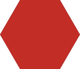 [CV2203] CX 25,1x22 Codicer95 Hex25 Basic Rojo (1,04m²/25 st/doos)
