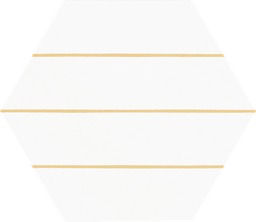 [CV2237] CX 25,1x22 Codicer95 Hex25 Yellow Port Savona (1,04m²/25st/doos)