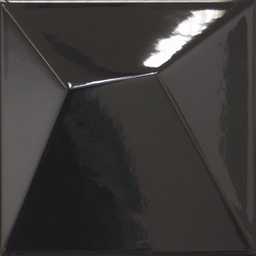 [HL1504] CX 15x15 Heritage Vertex Line Black  (0,63m²/28st/doos)