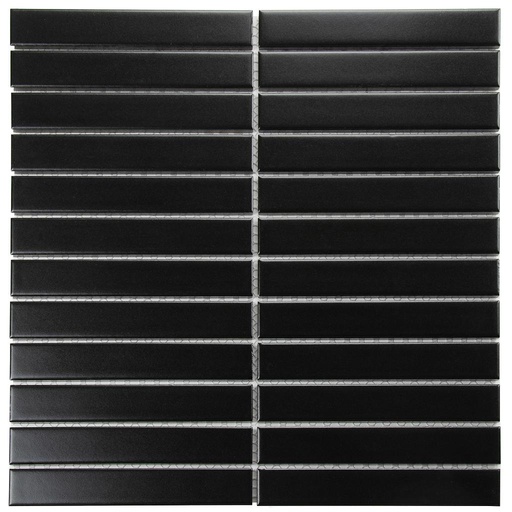 [SEF22925] TMF SEVILLA FINGER (SEF22925) Kit-Kat Zwart Mat 20x145x8mm (0,89m²/10vel/doos)