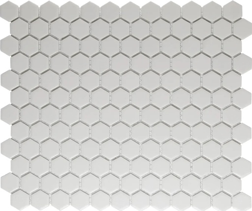 [LOH2010S] TMF LONDON (LOH2010S) Hexagon Super Wit 23x26mm (0,78m²/10vel/doos)