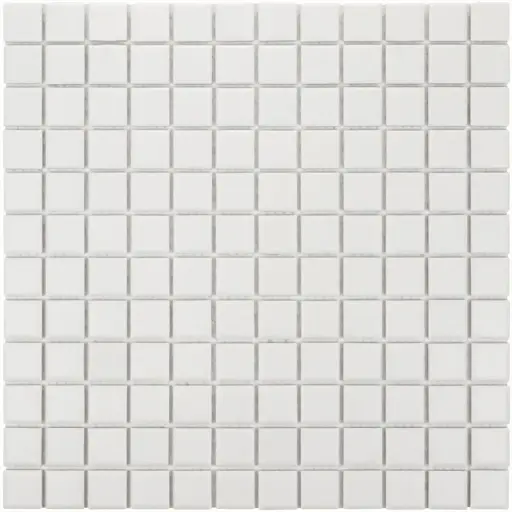 [LO2310S] TMF LONDON (LO2310S) Vierkant Super Wit 23x23mm (0,9m²/10vel/doos)