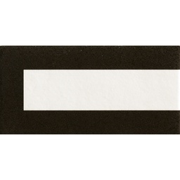 [NDM93] MUTINA MATTONELLE MARGHERITA 10,1x20,5 Frame Black (0,67m²/32st/doos)