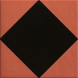 [NDM42] MUTINA MATTONELLE MARGHERITA 20,5x20,5 Rhombus Black (0,67m²/16st/doos)