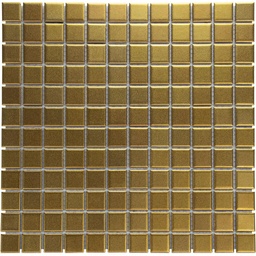 [AM23GD] TMF BARCELONA (AM23GD) Gold Matt Metalic Square 23x23mm (0,9m²/10vel/ds) (prijs per vel)