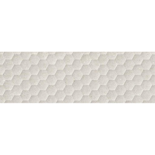 LIVING BERA&BEREN 30x90 DUCTILE RELIEFS SIX Beren Light Grey (1,07m²/4st/doos)