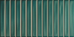 [SB1226] CX 12,5x25 Wow Sweet Bars Teal Matt (0,438m²/14st/doos)